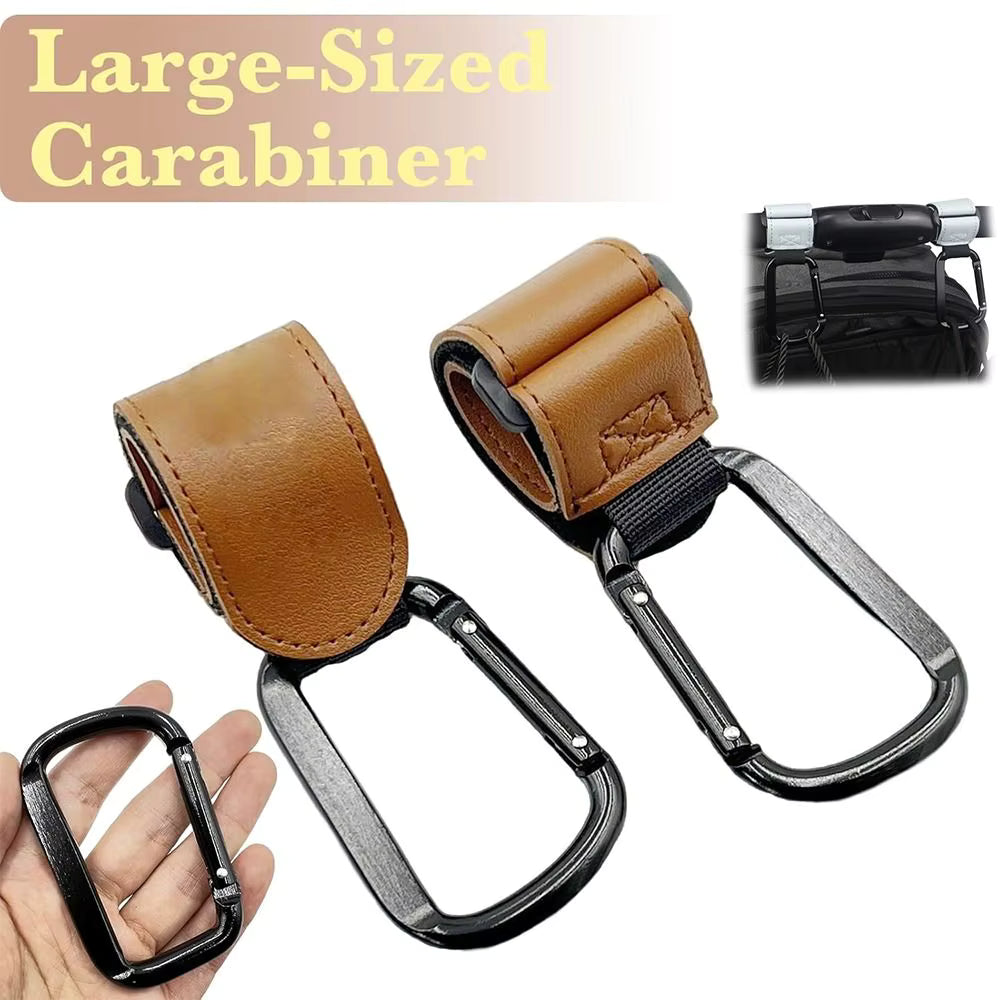 Heavy-Duty Tactical Stroller Clips (Set of 2)