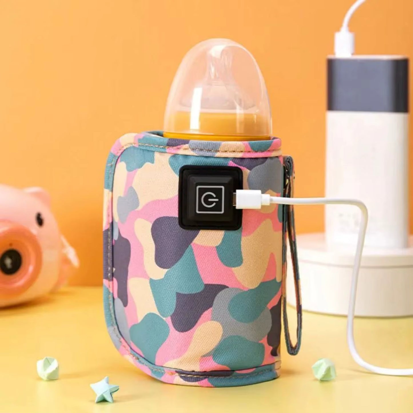The "Heat & Go" | Tactical Digital USB Bottle Warmer