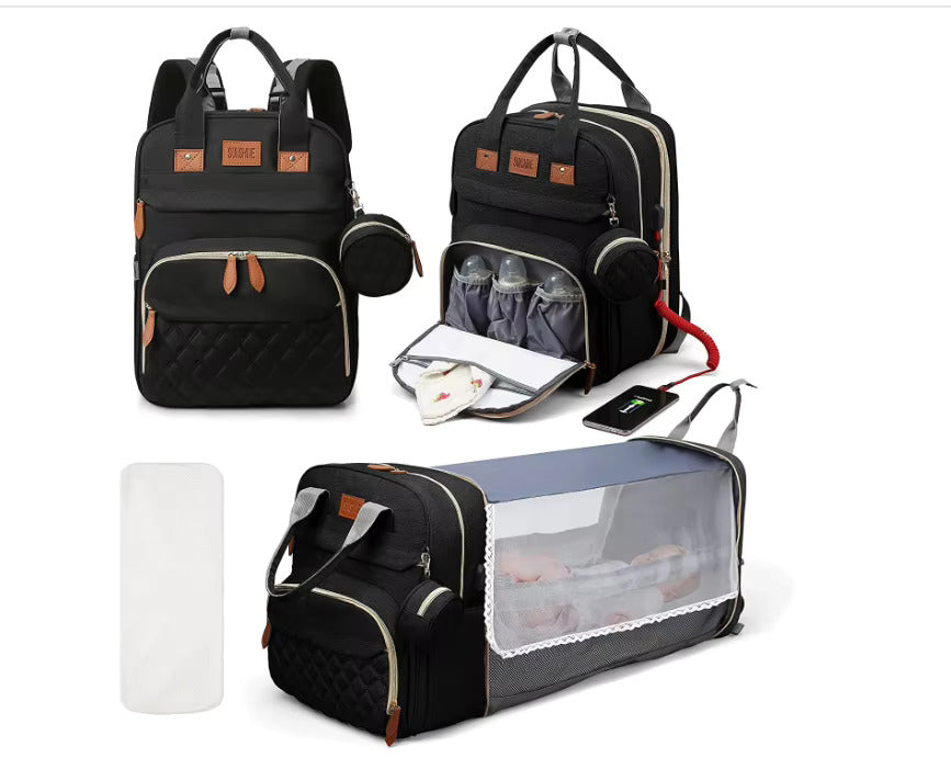 PapaPack™ 3-in-1 Adventure Diaper Bag