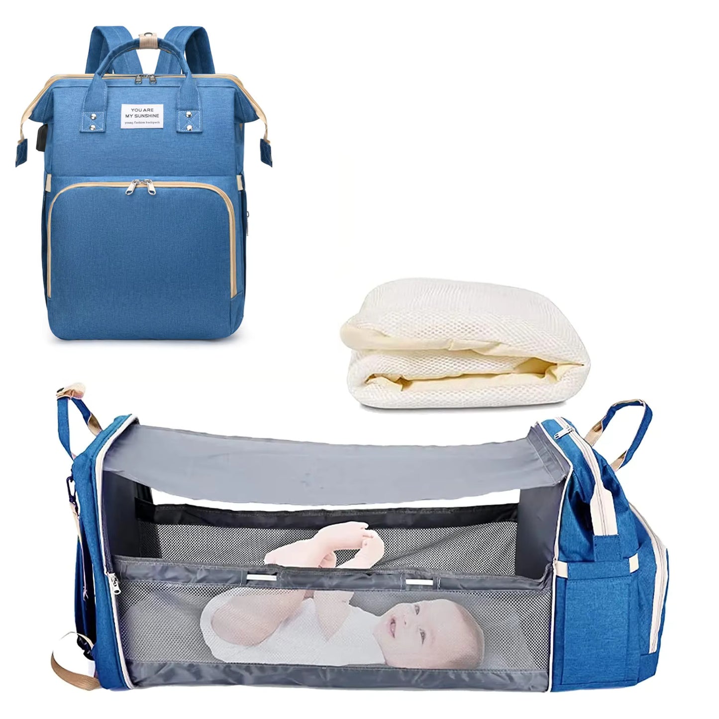 PapaPack™ 3-in-1 Adventure Diaper Bag
