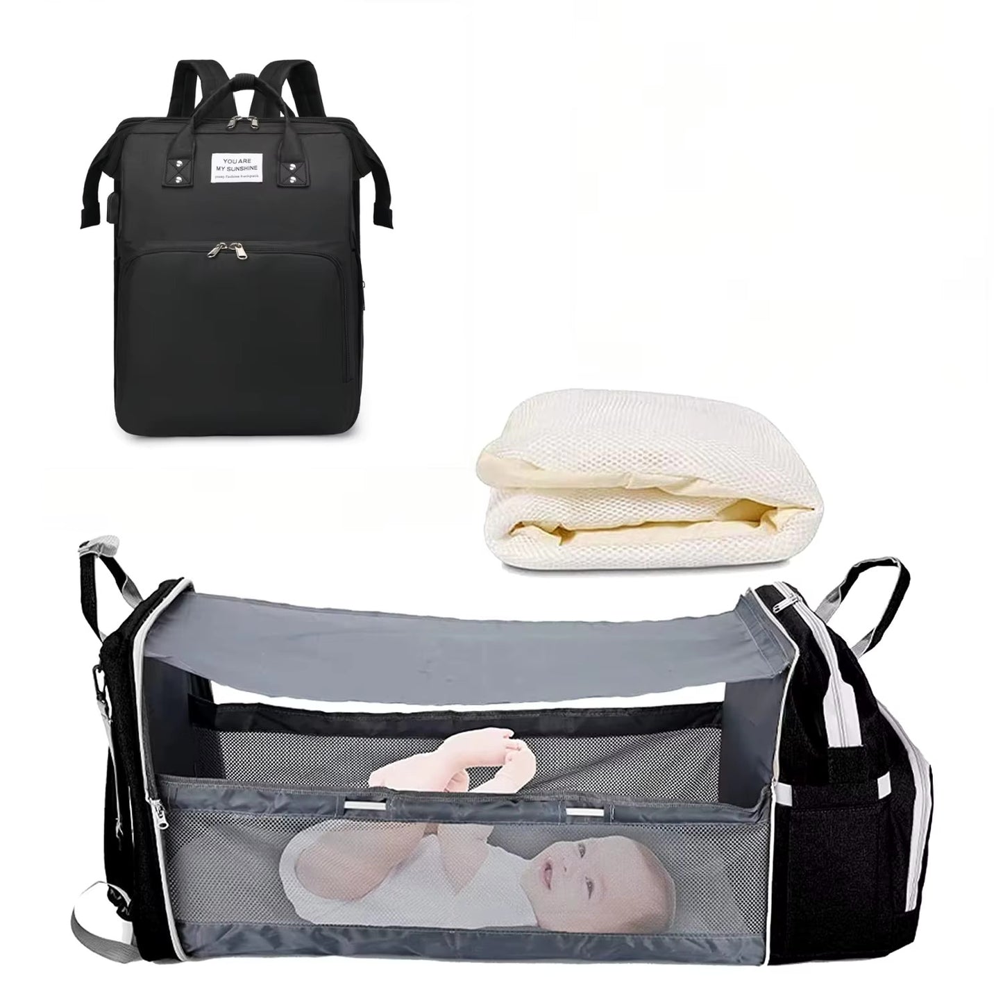 PapaPack™ 3-in-1 Adventure Diaper Bag