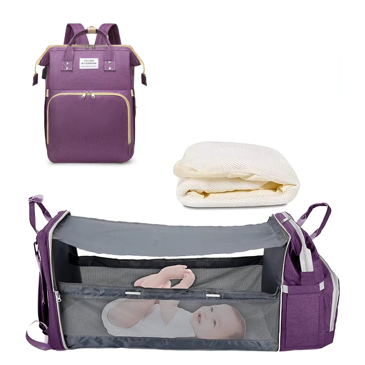 PapaPack™ 3-in-1 Adventure Diaper Bag